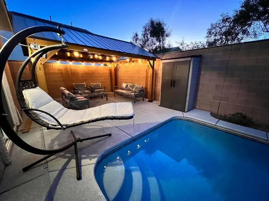 别墅 拉斯维加斯Family Friendly Contemporary House With Pool别墅